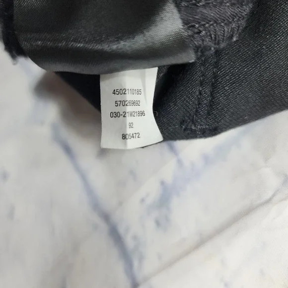 White House Black Market WOMENS SIZE 8 Black High Rise Skinny Ankle Sculpt Jeans - Picture 13 of 14